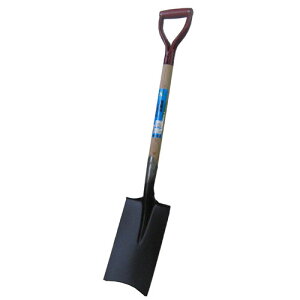 クーポン配布中/トンボ 造園用ショベル 角 全長990mm 重量1690g JIS規格品 焼き入れ焼き戻し処理 シャベル スコップ 根切り 根回し 根起こし 土木 舗装 造園 農業 園芸 土砂 石炭 砂利 掘削 ガー