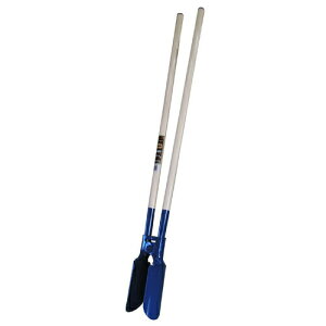 クーポン配布中/トンボ ポストホールディガー 全長1440mm 重量4910g 焼き入れ焼き戻し処理 ショベル シャベル スコップ グラスファイバー 農作業 家庭菜園 土木 舗装 造園 農業 園芸 掘削 穴掘