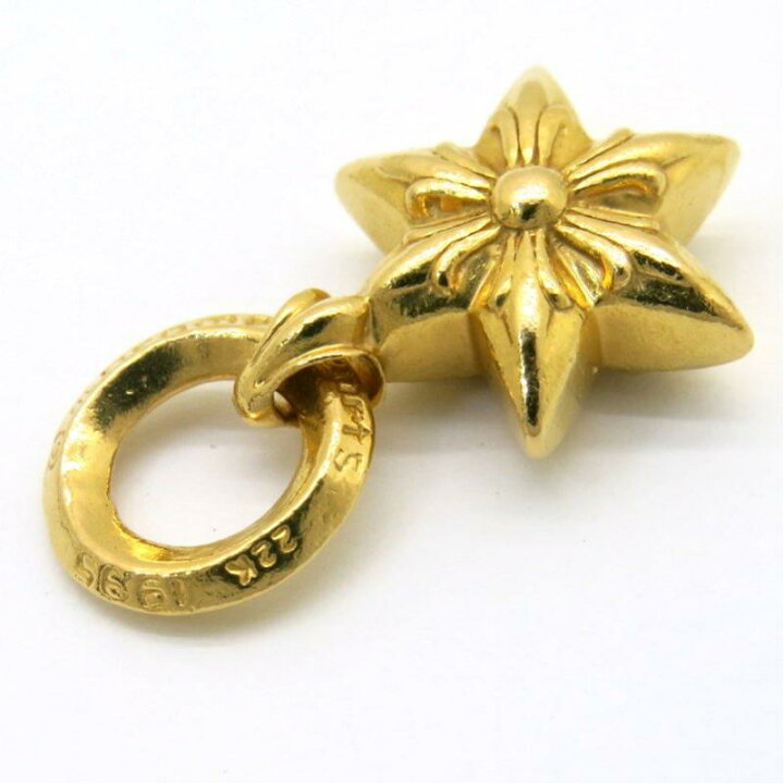 楽天市場】CHROME HEARTS クロムハーツ スターチャーム 1PD 22K  