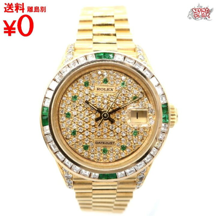 楽天市場】ロレックス ROLEX デイトジャスト アフターダイヤモンド 