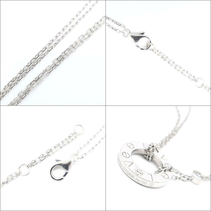 楽天市場】Cartier カルティエ ラブサークル ブレスレット2PD K18 