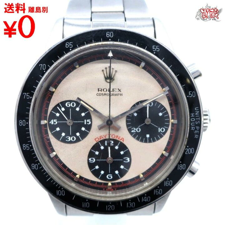 楽天市場】ロレックス ROLEX デイトナ ポールニューマンダイヤル 6264