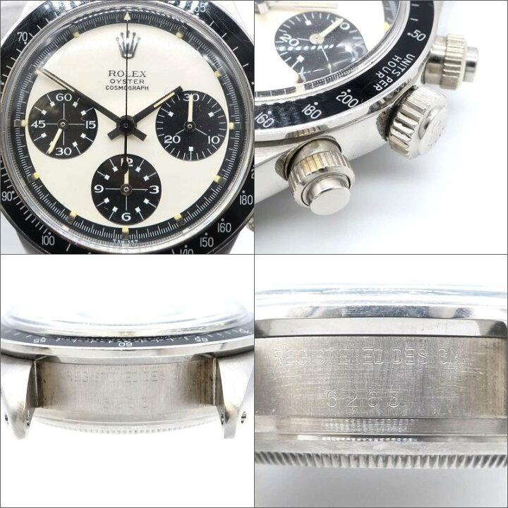 楽天市場】ロレックス ROLEX デイトナ ポールニューマン 6263 20番代 
