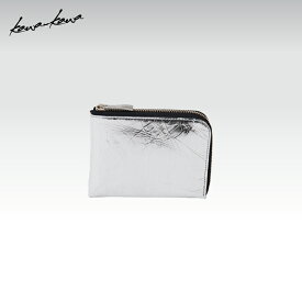 【kawa-kawa公式】 ミニ財布 カードケース レディース 本革 上質 薄い L字ファスナー ギフト シンプル コンパクト シルバー ゴールド 日本製 ブランド 即日発送 無料ラッピング受付中 カワカワ kawakawa incas