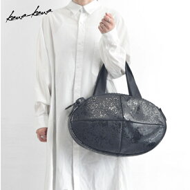 ［(SV)残りわずか※再入荷なし］［Newリリース］【kawa-kawa公式】 トートバッグ レディース 軽量 本革 上質 肩掛け 丈夫 ファスナー シンプル オールシーズン 黒 シルバー 日本製 ブランド 即日発送 カワカワ kawakawa 25bis suiteki