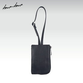 ［再入荷しました］【kawa-kawa公式】 フラグメントケース ミニ財布 カードケース レディース メンズ ユニセックス 本革 上質 薄い L字ファスナー ギフト シンプル コンパクト 黒 日本製 ブランド 即日発送 無料ラッピング受付中 カワカワ kawakawa n_komono