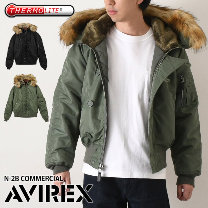 楽天市場】＼本日店内EVENT／ POINT 送料無料 AVIREX アヴィレックス N  
