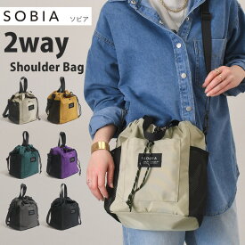 ＼本日店内SALE／ セール 送料無料 SOBIA 2way メッシュポケット ドロスト ショルダーバッグ レディース メンズ バッグ 斜めがけ ポシェット 大容量 収納 マチ広 巾着バッグ おしゃれ かわいい かっこいい スポーティー 軽量 a4 メール便