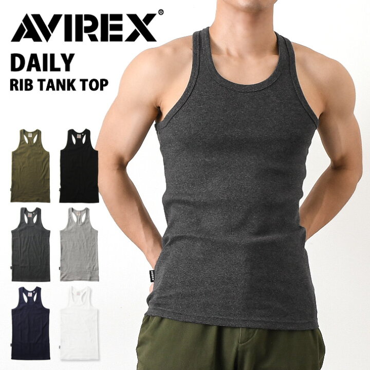 楽天市場】送料無料 AVIREX アビレックス タンクトップ avirex 
