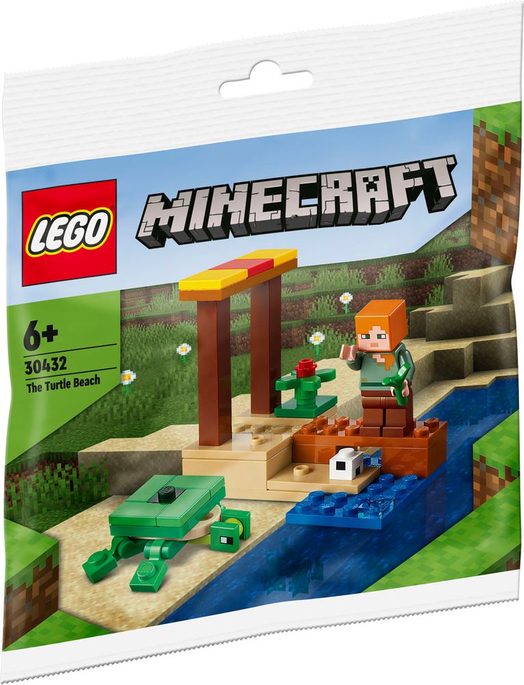 楽天市場】レゴ マインクラフト ウミガメのビーチ ミニセット LEGO