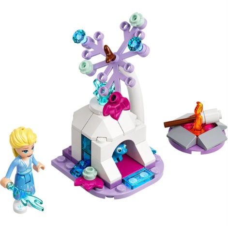 レゴ ディズニー アナと雪の女王 エルサとサラマンダーの森のキャンプ ミニセット LEGO DISNEY 30559 | ついばみ商店