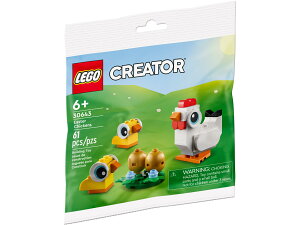 S NGC^[ C[X^[̂ɂƂƂЂ悱 LEGO CREATOR Easter Chick Egg 30643
