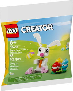 S NGC^[ C[X^[oj[ƃC[X^[GbO LEGO CREATOR Easter Bunny & Egg 30668