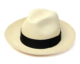 【5%OFFクーポン】 帽子 イタリア製”Borsalino(ボルサリーノ)” つば広パナマ中折れ帽 141088 ハット メンズ 春夏 [大きいサイズの帽子アリ]【コンビニ受取対応商品】