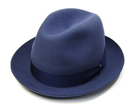 【ポイント5倍】 帽子 イタリア製”Borsalino(ボルサリーノ)” ファーフエルトソフト帽 秋冬 父の日 メンズ 中折れ帽 [ハット] [大きいサイズの帽子アリ]【コンビニ受取対応商品】