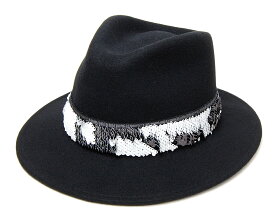 帽子 フランス”DON PARIS(ドン パリ)” ウールフエルト中折れ帽 INDI ROSSY ハット レディース 秋冬 [大きいサイズの帽子アリ][小さいサイズの帽子あり]