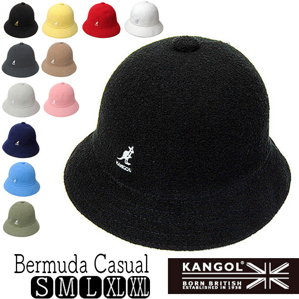 帽子 ”KANGOL(カンゴール)” バミューダカジュアル BERMUDA CASUAL ハット メンズ レディース ユニセックス 春夏 オールシーズン  [大きいサイズの帽子アリ][小さいサイズの帽子あり]