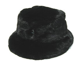 帽子 ”KANGOL(カンゴール)” ファーバケットハット Faux Fur Bucket 秋冬 メンズ レディース ユニセックス [大きいサイズの帽子アリ] [小さいサイズの帽子]