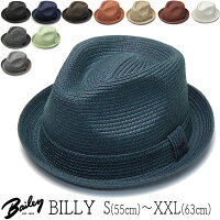  帽子 アメリカ”Bailey(ベイリー)” ブレード中折れ帽 BILLY ビリー ハット メンズ 春夏 [大きいサイズの帽子アリ][小さいサイズあり]