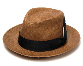 帽子 アメリカ”Bailey(ベイリー)” パナマ中折れ帽 TESSIER ストローハット メンズ 春夏 [大きいサイズの帽子アリ]