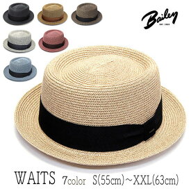 帽子 アメリカ”Bailey(ベイリー)” ブレードポークパイハット WAITS ウェイツ ハット メンズ 春夏 [大きいサイズの帽子アリ]