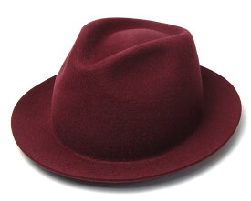 帽子 ”DRAGON HAT(ドラゴンハット)” ファーフエルト中折れ帽 父の日 メンズ 秋冬 ハット [大きいサイズの帽子アリ]