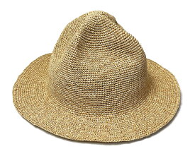 帽子 ”SUBLIME(サブライム)” ペーパーストローマウンテンハット Paper Croche Mountain Hat メンズ レディース ユニセックス 春夏 パッカブル