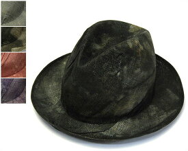【5%OFFクーポン】 帽子 イタリア”REINHARD PLANK(レナード プランク)” ストロー中折れ帽 Cobo ハット メンズ 春夏 [大きいサイズの帽子アリ]