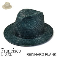 【ポイント5倍+クーポン配布中】 帽子 イタリア REINHARD PLANK(レナード プランク) ストロー中折れ帽 Fr…