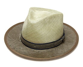 帽子 ”STETSON(ステットソン)” アバカ中折れ帽 ストローハット メンズ 春夏 [大きいサイズの帽子アリ] [小さいサイズの帽子あり]