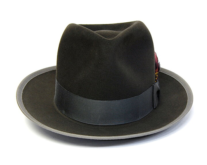 楽天市場】帽子 アメリカ STETSON(ステットソン) ファーフエルト中折れ 