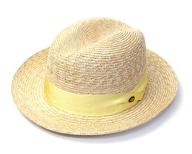 帽子 イタリア”TESI(テシ)” ストローブレード中折れ帽 ストローハット メンズ 春夏 [大きいサイズの帽子アリ]