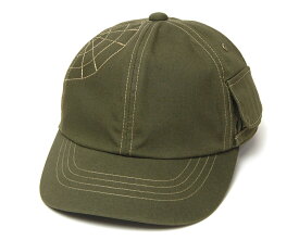 帽子 ”THE FACTORY MADE(ザファクトリーメイド)” パラフィンコットンキャップ HUNTING CAP 春夏秋冬 メンズ