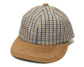 帽子 ”THE FACTORY MADE(ザファクトリーメイド)” チェックキャップ Check BiColor Cap 秋冬 メンズ レディース ユニセックス