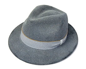 【5%OFFクーポン】 帽子 ”Retter（レッター)” ウールフエルト中折れ帽 Such as Stone ハット メンズ 秋冬 [大きいサイズの帽子アリ]
