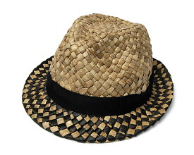【ポイント5倍】 帽子 ”NOL(ノル)” ストロー中折れ帽 ECENGON HAT ストローハット メンズ 春夏 [大きいサイズの帽子アリ][小さいサイズの帽子あり]