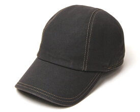 帽子 スウェーデン”WIGENS(ヴィーゲン)” 耳当て付きコーティングコットンキャップ Baseball Cap メンズ 秋冬 防寒帽子 [大きいサイズの帽子アリ]
