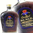 クラウンロイヤル ブラック 750ml 45度 Crown Royal Black クラウン ローヤル Canadian Whiskey カナディアンウイスキー canada カナダ kawahc