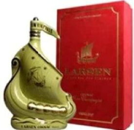 ラーセン トパーズイエローシップ 700ml 40度 箱付 (Larsen Topaz Yellow Viking Ship Fine Champagne Cognac) ブランデー コニャック お誕生日オススメギフト kawahc 嬉しい お礼 御礼 ギフト プチギフトにオススメ ホワイトデー贈って喜ばれるプレゼント