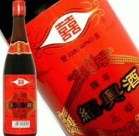 紹興酒 双喜 600ml 17度 正規品 酒 中国 中国酒 Chinese rice wine (shao hsing) 送って嬉しい kawahc お礼 御礼 ホワイトデー贈って喜ばれるプレゼント ギフト プチギフトにオススメ