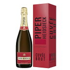 パイパー エドシック ブリュット 750ml 箱付 Piper Heidsieck Brut in BOX シャンパン A.O.C. Champagne フランス産シャンパーニュ地方 kawahc お礼 御礼 贈って喜ばれるプレゼント ギフト プチギフトにオススメ