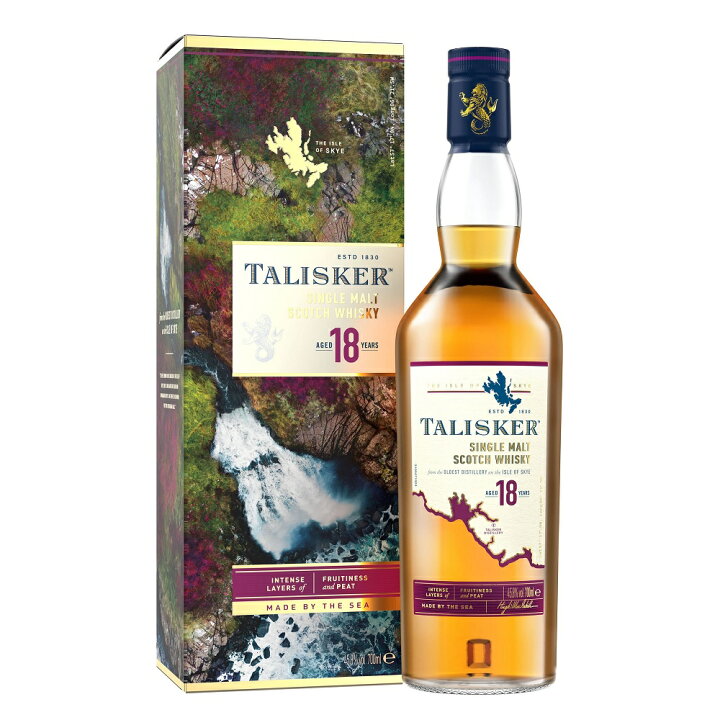 楽天市場】タリスカー 18年 700ml 45.8度 正規品 箱付 最新ボトル  