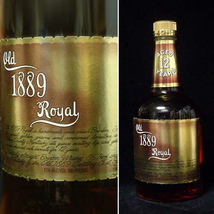 楽天市場】オールド [1889] ロイヤル 12年 750ml 43度 (Old 1889 Royal 