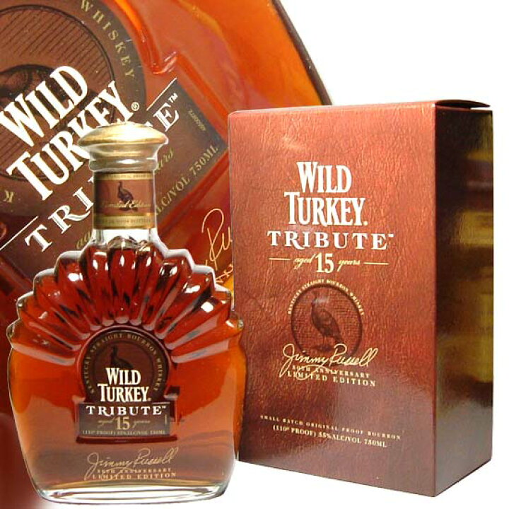 楽天市場】ワイルド ターキー トリビュート 15年 750ml 55度 (Wild  