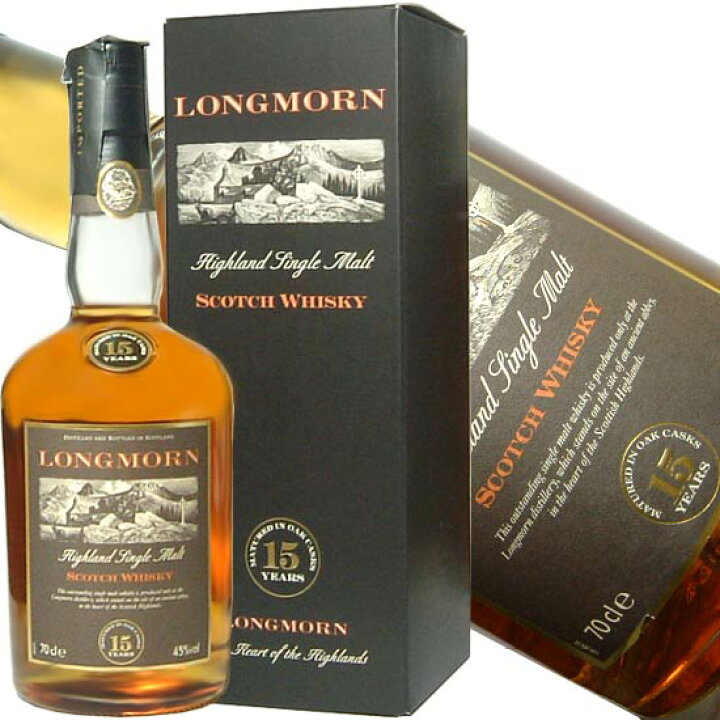 楽天市場】ロングモーン 15年 700ml 45度 (Longmorn 15YO Single Malt 
