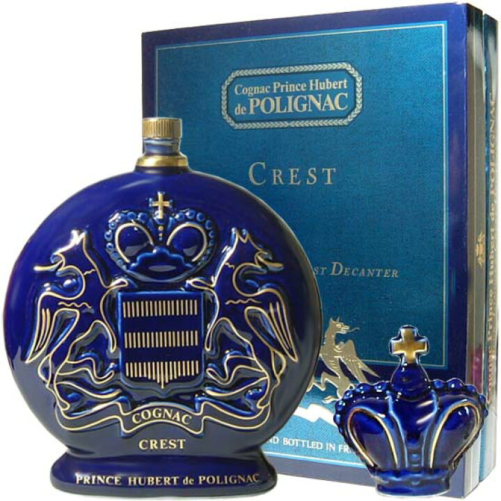 楽天市場】ポリニャック クレスト 青 700ml 40度 (Cognac Prince 