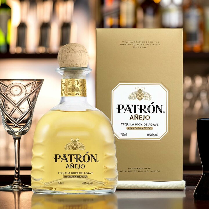 楽天市場】パトロン アネホ テキーラ 750ml 40度 正規品 箱付 Patron 