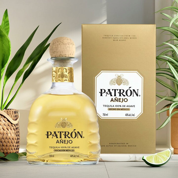 楽天市場】パトロン アネホ テキーラ 750ml 40度 正規品 箱付 Patron 