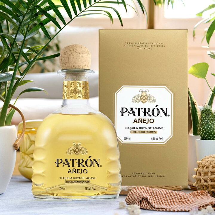 楽天市場】パトロン アネホ テキーラ 750ml 40度 正規品 箱付 Patron 