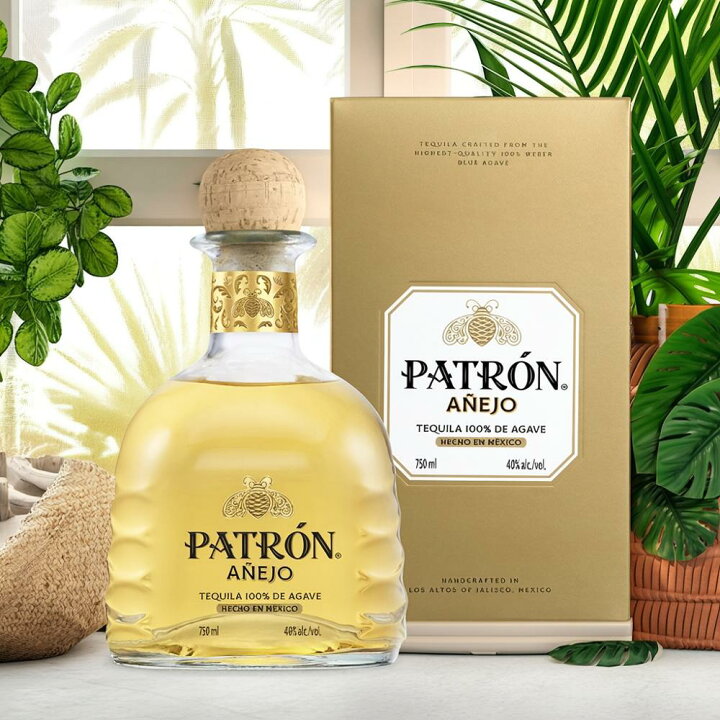 楽天市場】パトロン アネホ テキーラ 750ml 40度 正規品 箱付 Patron 